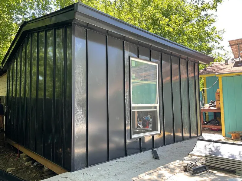 Black standing seam metal wall panels for Roof Inspection in Camp Pendleton Mainside